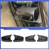 For BMW 5 6 7 Series E60 E61 E63 E64 F06 F07 F10 F11 F13 F01-F04 Carbon Fiber Pattern Black Side Wing Rearview Mirror Cover Cap
