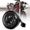 PXPART Headlight Shell for and LED Housing and with Light and Motor Beam Lighting Universal Black 7-inch Harley, Yamaha, Honda, Suzuki, 7-inch