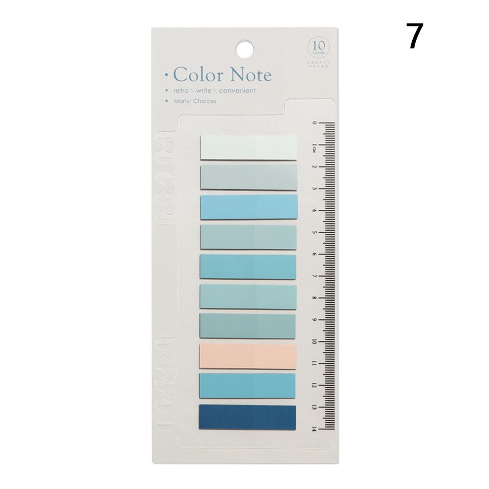 Bookmark Office Supplies Tab Strip Index Flags Sticky Notes Memo Pad Paster Sticker Loose-leaf