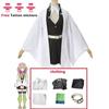 Anime Kanroji Mitsuri Cosplay Costume Kimono Haori Dress Wig Clothes Halloween Costume for Adult Children