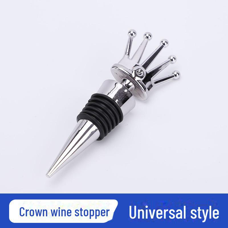 Vacuum Wine Stopper, Fresh-Keeping Bottle Seal, Wineware Accessory (Red) for Wine Making