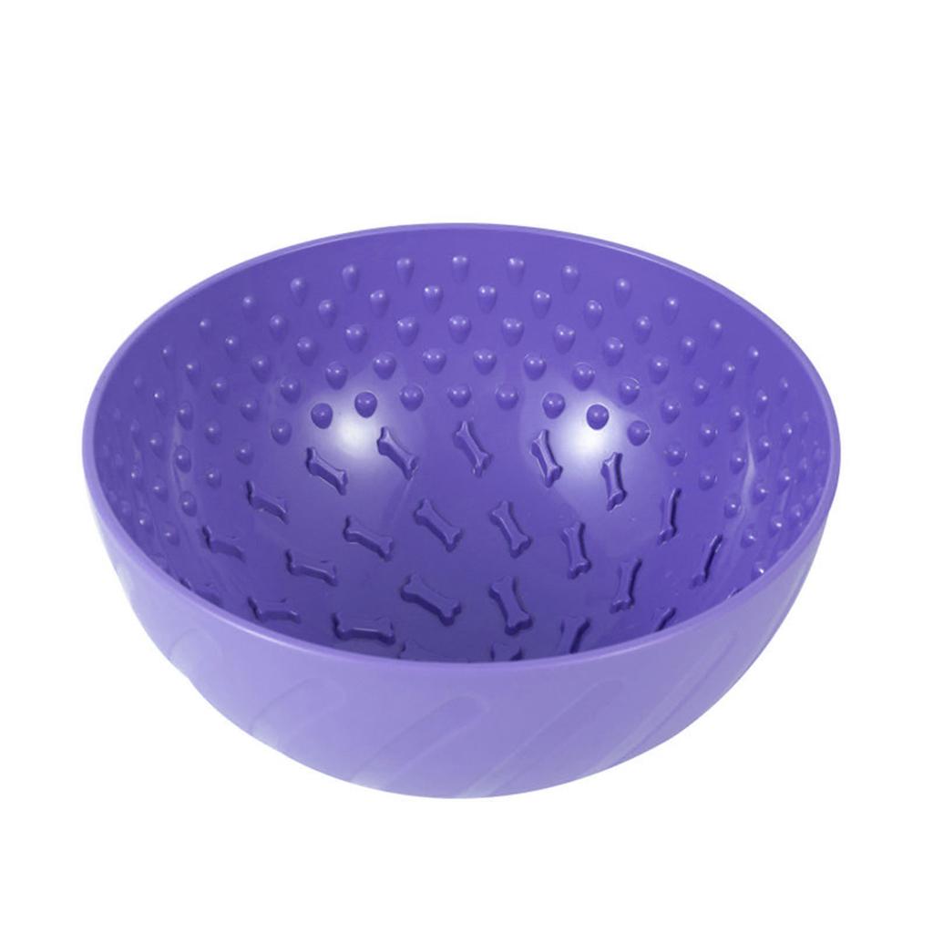 Dog Lick Bowl Interactive Large Capacity Anxiety Boredom Relief Pet Slow Feeder Bowl for Dogs