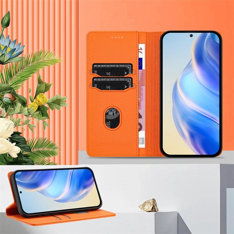 Leather Case For Vivo Y5S Y19 Y27 2023 Y27S Y31S Y35+ Y35M+ Y36 Y52S Y70S Y72 Y77T Y78 Plus Y100i Iqoo U3 U20 Z5i 4G 5G Card Slot Wallet Flip Cover