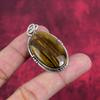 Tiger's Eye 925 Solid Sterling Silver Pendant, Handmade Gemstone Pendant , Gift For Mom Antique Jewelry