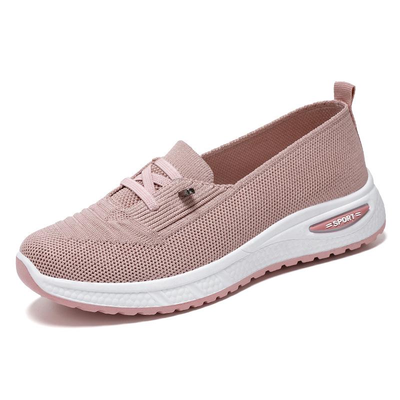 Women Casual Breathable Walking Mesh Flat Gym Vulcanized Shoes