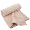 Gauze Soft and Perfect for All Single-size Blanket, 6-ply Gauze, Fluffy, Seasons. 100% Cotton, Pink.