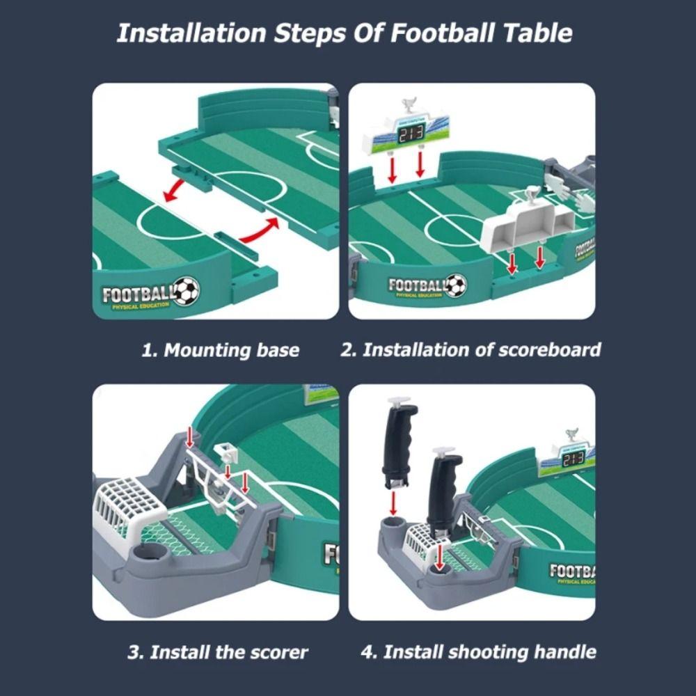 Ejection Type Tabletop Soccer Toys Competitive Intelligence Contest Party Game  Adults