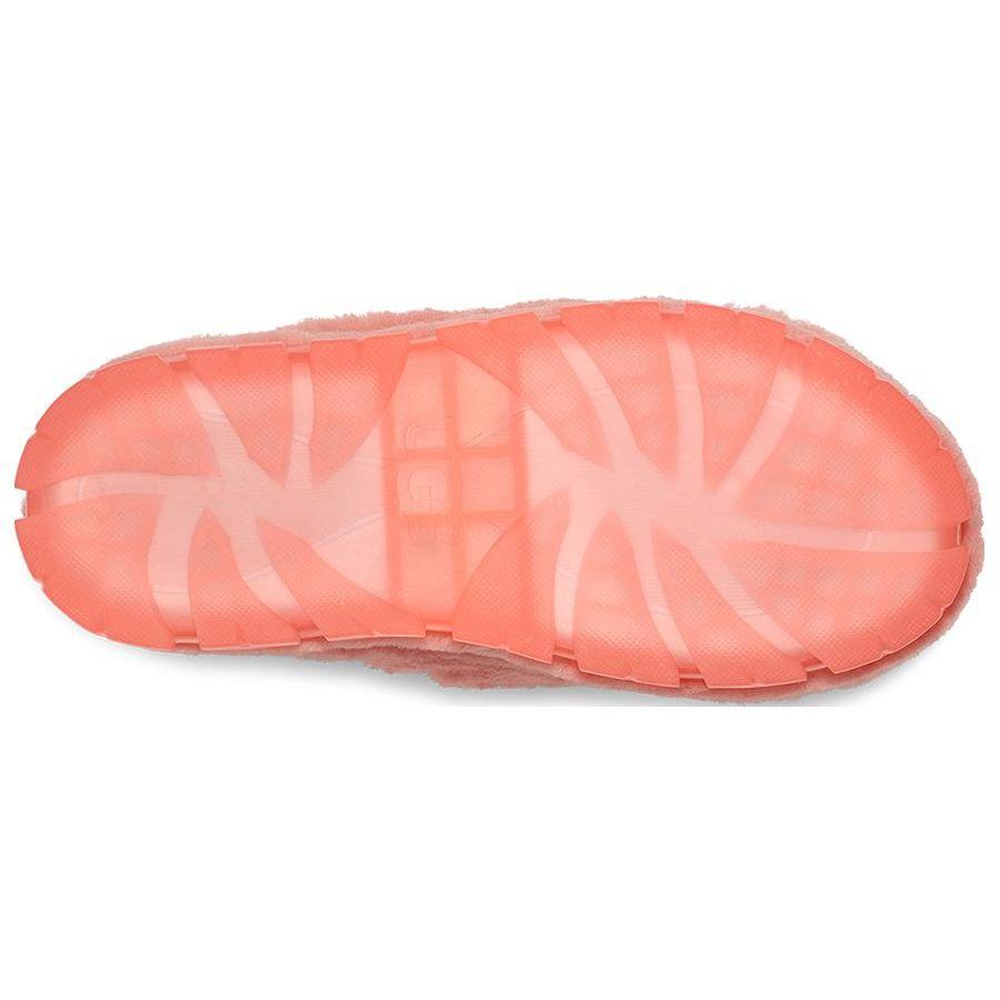 UGG Fuzz Sugar Leather Casual Comfortable Thick Sole Fashion Sandals Women Sandals Sea-Star-Pink 1135237-SHPN