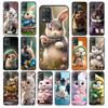 Rabbit Bunny Animal Phone Case For iPhone Samsung Galaxy Redmi Xiaomi Oppo OnePlus Note S A 7 8 9 10 11 12 13 14 20 21 22 23 53 54 Pro Max Plus Ultra