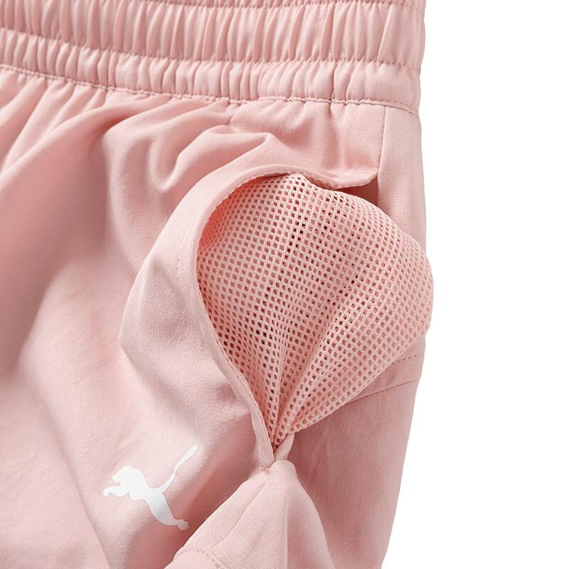Puma Logo Elastic Casual Sports Shorts Women Shorts Pink 685640-80