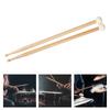 1 Pair Timpani Drumsticks Felt Head Drum Sticks Double Head Drum Hammer Percussion Instrument Practice Playing Drum Tool