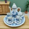 9 Styles China Tea Cup Mini Dollhouse Bottle Set for 1/6 BJD Doll/for 1.5" Barbie Doll/Blythe Doll