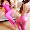 Sexy Lingerie Bodystocking Open Crotch Fishnet Hollow Out Dresses Women's Lingerie Underwear Porno Full Body Stocking Sleepwear