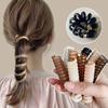New Fashion Simple Telephone Wire Elastic Hair Bands Korean Rubber Band Hair Rings Gum For Women Girls Hair Accessories Headwear