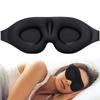 3D Contoured Sleep Eye Mask Soft, Unscented, Concave Molded Night Sleep Mask for Blocking Out Light, Soothing Comfort Eye Shade Cover