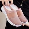Fashion Women Walking Shoes Cushion Slip-On Orthopedic Diabetic Ladies Platform Mules Mesh Lightweight Slipper Wedge Female Sneaker