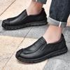 38-46 Retro Cow Leather Shoes Men Loafers Handmade Casual Leather Shoes Moccasins Men Flats Shoes