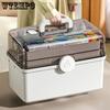 3 Layers Large Capacity Family Medicine Organizer Storage Box Portable First Aid Kit Container Emergency Pharmacy Pill Box