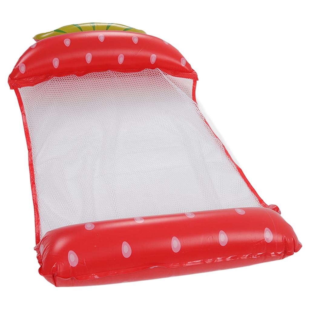 Inflatable Water Hammock Float Lounger Multifunctional Floating Chair Swimming Raft Pool Accessory