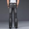 Jeans Men Men's Flared Jeans Large Size Mid-Rise Jeans