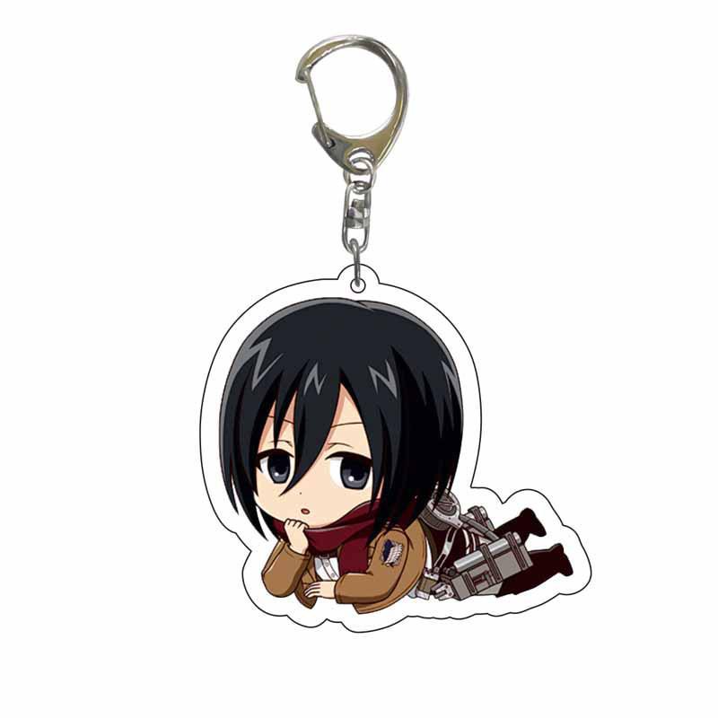 Attack On Titan Acrylic Keychain Pendant - Creative Anime Jewelry Gift