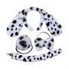 Puppy Dog Ears and Long Tail Hair Clip Faux Dress Up Cat Ear Lolita Hoop