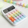 1pc Cute Colorful LED Display School and Office Calculator, Simple Button Layout, Easy To Use, Lovely Calculator.
