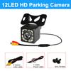 12 LED 170 Degree Car Rear View Camera Night Vision Reversing Auto Parking Monitor CCD Waterproof HD Video Car Rear View Camera