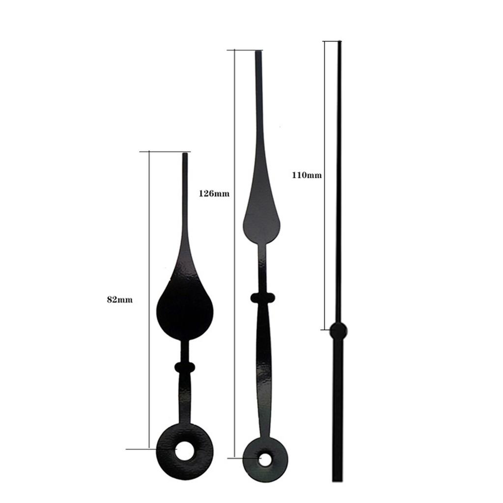 1Set DIY Luminous Silent Time Clock Movement Accessory Wall Repair Tool Part Household Tool Supplies for Beginners