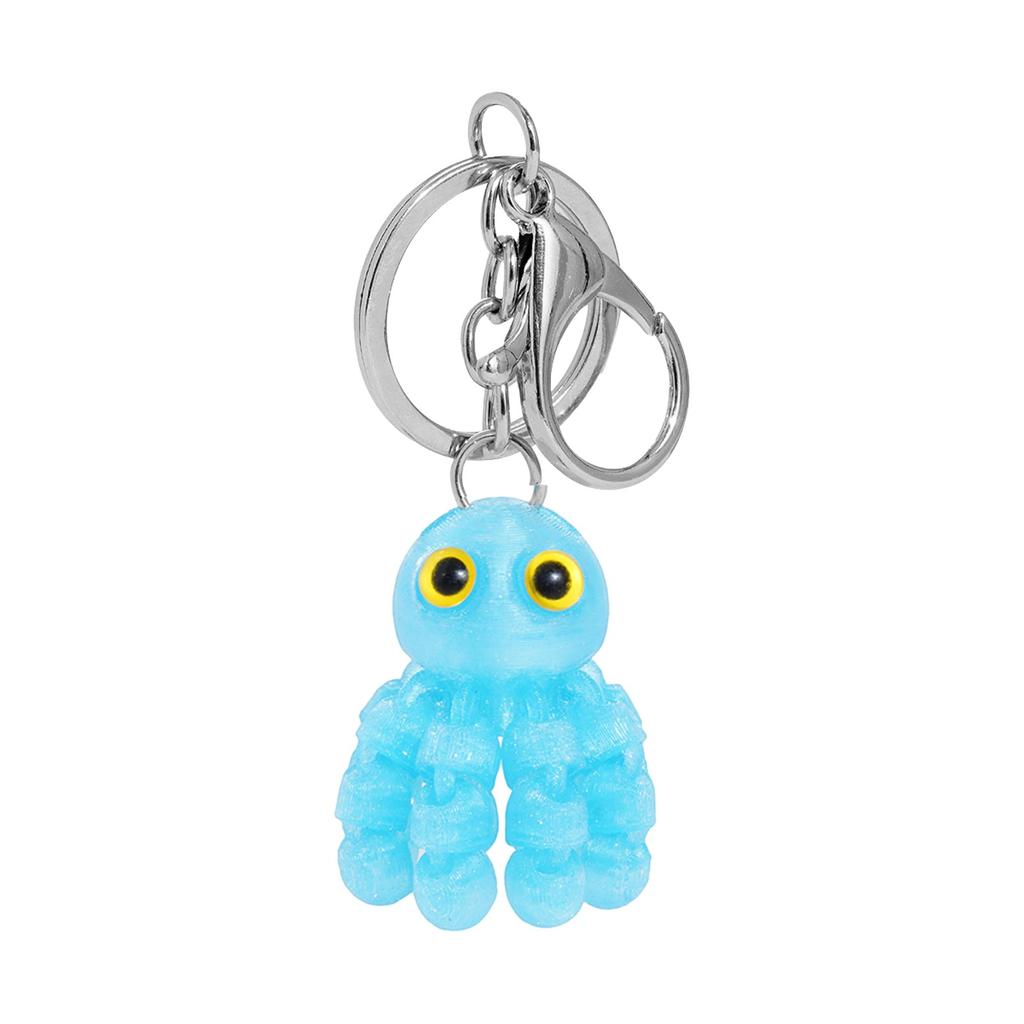 3D Printed Cute Three-dimensional Keychain Schoolbag Small Pendant Gift Small Ornament