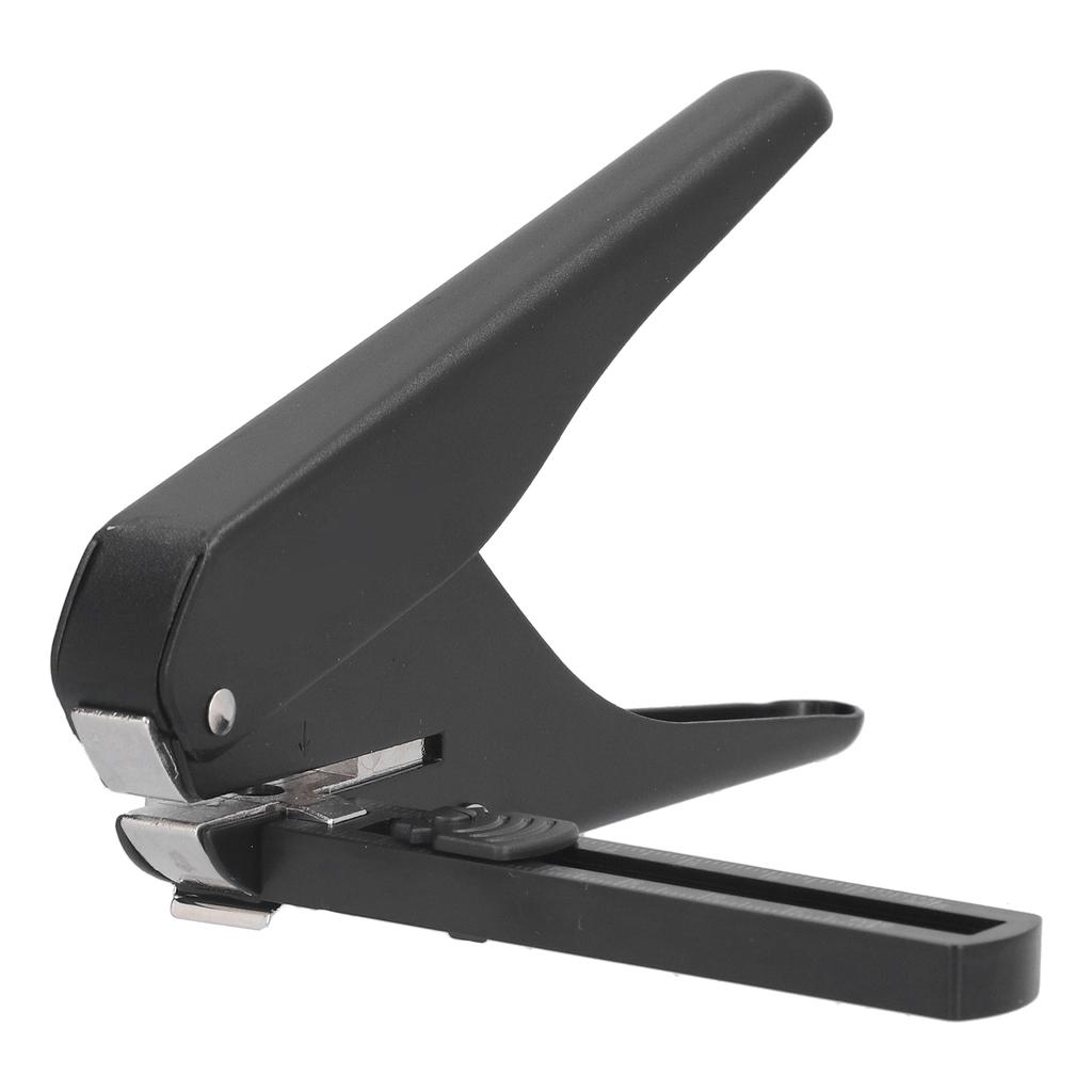 Paper Hole Punch Adjustable Hole Spacing Labor Saving Confetti Collection Design Punching Machine for Office