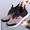 Shoes Women's Versatile New Breathable Single Shoes Korean Version Mesh Shoes Fly-woven Soft-soled Running Shoes Fashion Casual Sports Shoes