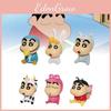 Crayon 6pcs Shin Chan Animals Costume Pvc Toy Model Desktop Decor Gift Christmas