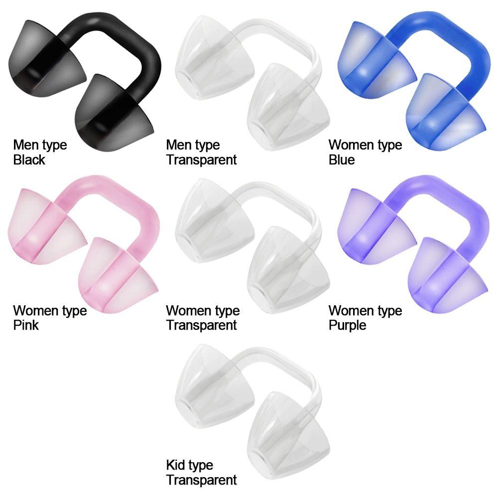 Reusable Waterproof Nose Plug Soft Silicone Swim Nose Protector Diving Surfing Accessories