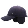 Hat Men's Winter Velvet Ear Protection Warm Cap for Middle-Aged and Elderly Father Outdoor Cold-Proof Baseball Cotton Cap
