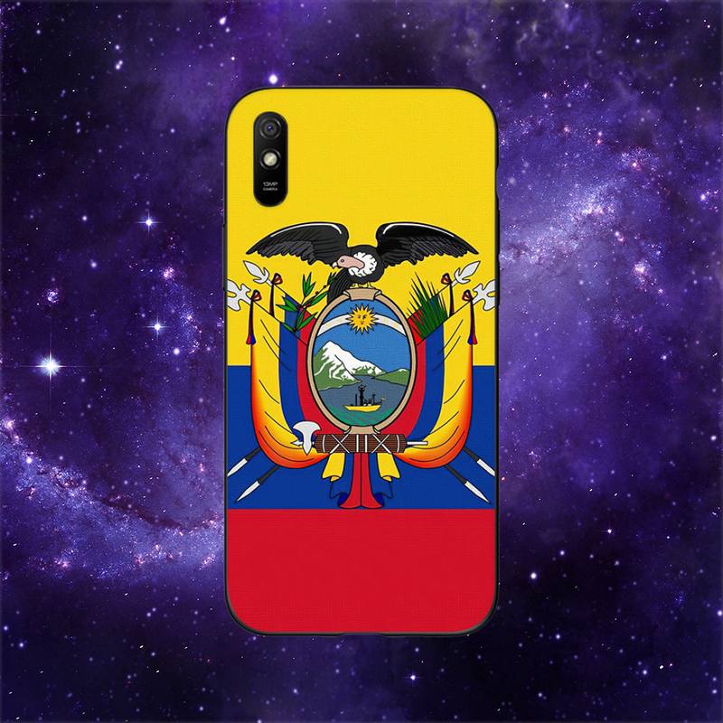 Ecuador Flag Phone Case For Xiaomi9 10 11PRO LITE Redmi NOTE7 8 9 10A PRO K40 Poco3 Shell
