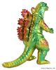 CCP Middle Size Series Godzilla Lime Green Metallic 120mm PVC Painted Finished Soft Vinyl Figure [11th] (1995) Ver. Approx.