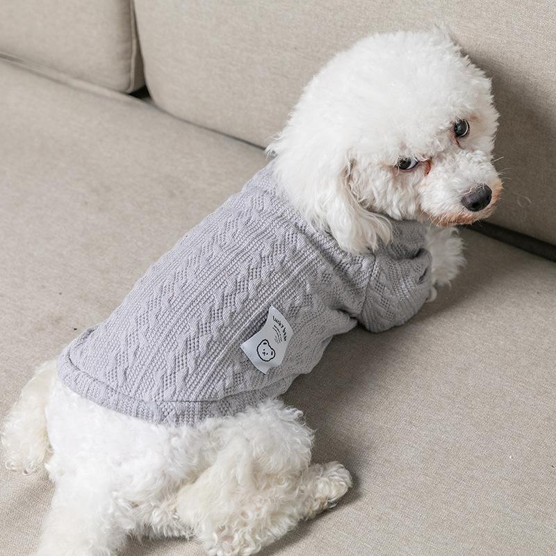 Puppy Pet Sweaters for Small Medium Dogs Cats Clothes Winter Warm Dog Knitted Clothing Chihuahua Yorkies Shih Tzu Pug