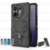 Magnetic Wireless Charge Cover For Vivo V60 5G Phone Holder Armor PC Back Case For Vivo V60 Cover For Vivo V60 Case 6.77 Inch