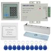Door Entry Access Control System Kit Password Host Controller + 180KG396lb Electric Magnetic Lock
