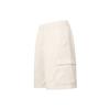 High-Waist Drawstring Shorts With Pockets And Logo Men Bottoms White FB1247-104
