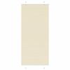 VidaXL Store Plissé Crème 85x200 Cm Largeur Du Tissu 84,4 Cm Polyester, Store Plissé De Fenêtre, Store Accordéon, Store 4015310