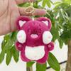 Lovable Mini Plush Cat Hanging Doll Keychain Perfect Companion For Bags And Accessories Key