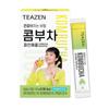 TEAZEN Lemon Kombucha Tea,  Sugar Free, Sparkling Fermented Powdered , Live Probiotics & Prebiotics, 10,30 Sticks 5g Per Stick