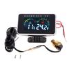 Universal Vehicle Car Water Temperature Gauge- Thermometer Voltmeter 2in1 for Car Motorcycle