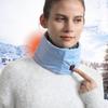 Unisex USB Heated Three-Speed Electric Fleece Scarf for Neck Warmer and Cold Protection