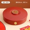 Rotatable Fruit Plate Chinese Candy Box Fruit Plate Household Living Room Coffee Table Chinese New Year Nut Box Candy Plate