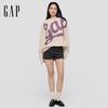 Gap Unisex 2025 Autumn Jacquard Logo Crew Neck Sweater