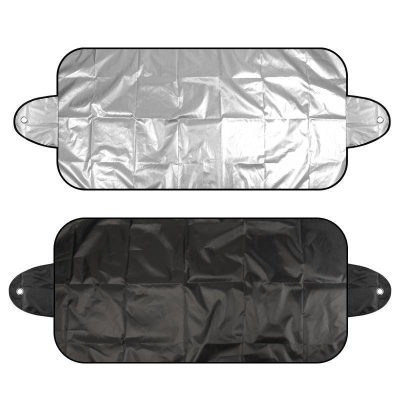 200*70CM Car Sunshade and Snow Shield - Windshield Cover for Snow Protection, Silver Coated Cloth, 190T
