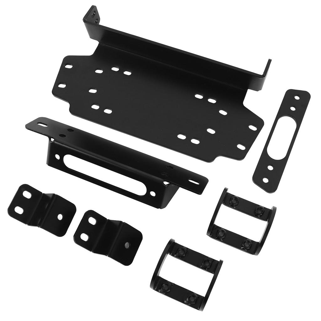 UTV Winch Mounting Plate Steel Heavy Duty Precise Fit Multi Functional for Talon 1000R 1000 X 1000X-